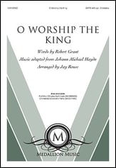 O Worship the King SATB choral sheet music cover